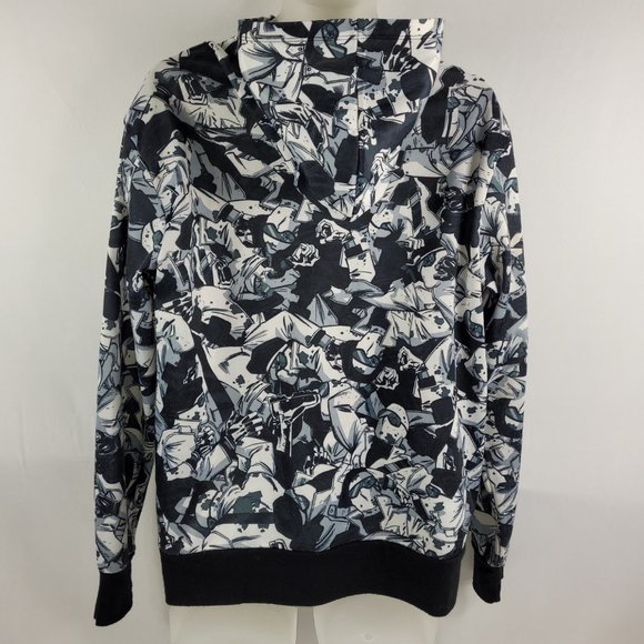 Marvel Deadpool Comics Hoodie Sweatshirt Mens size Medium - Picture 2 of 3